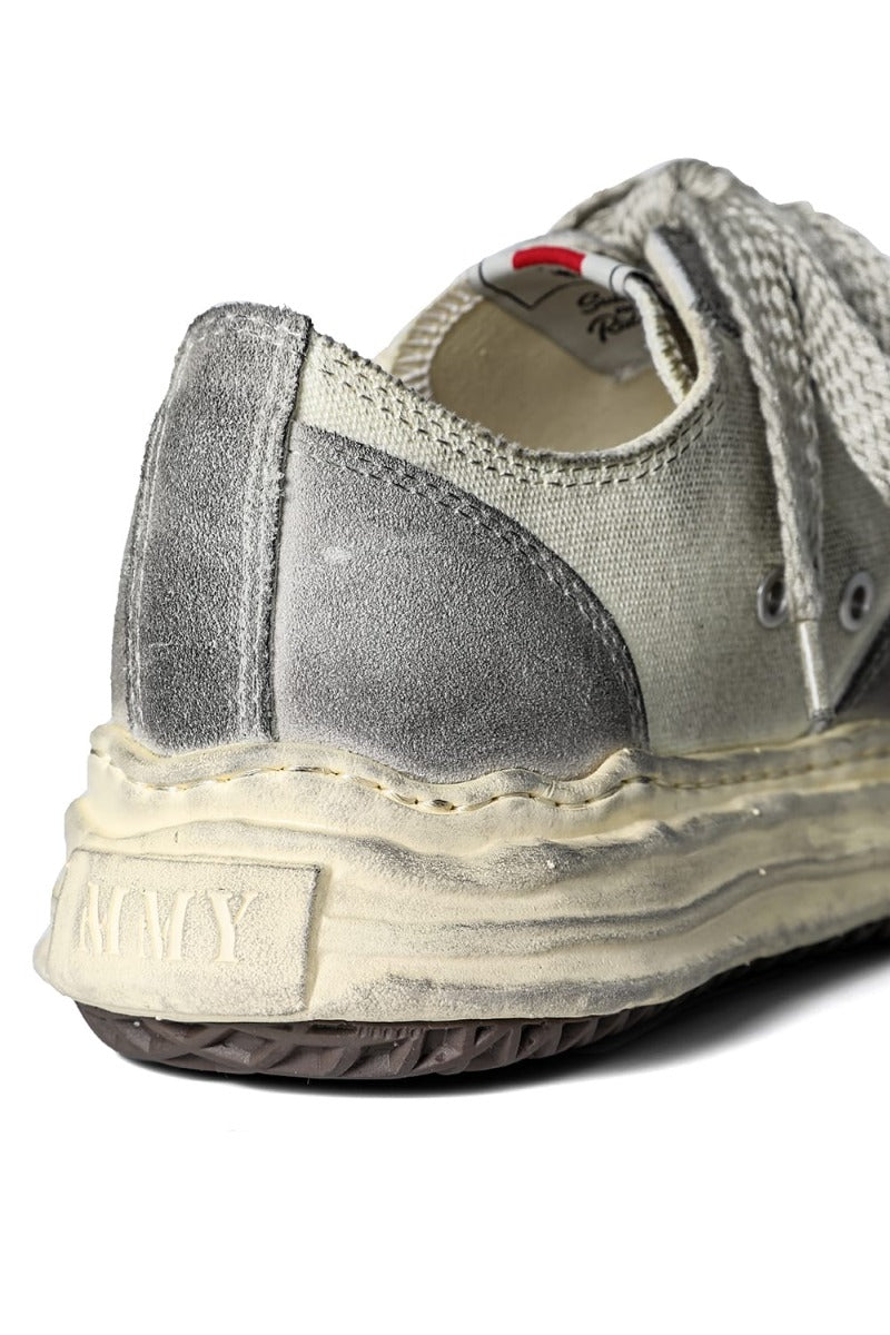 HANK low - original sole mix material Low-Top sneakers "White"