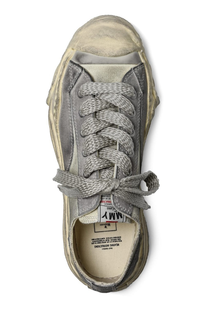 HANK low - original sole mix material Low-Top sneakers "White"