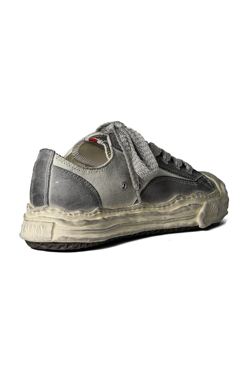 HANK low - original sole mix material Low-Top sneakers "White"