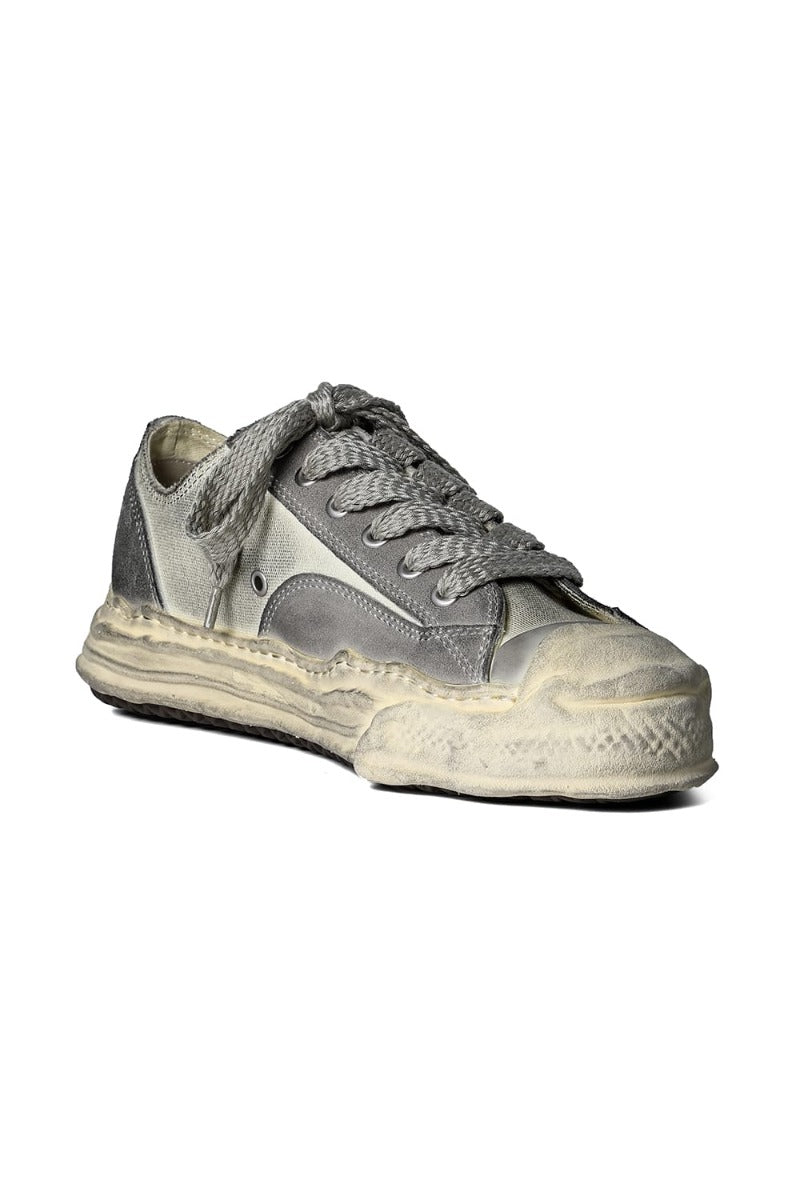 HANK low - original sole mix material Low-Top sneakers "White"