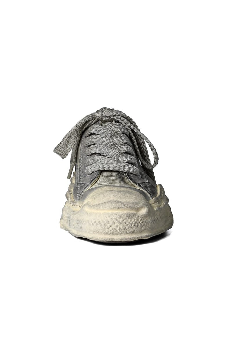 HANK low - original sole mix material Low-Top sneakers "White"