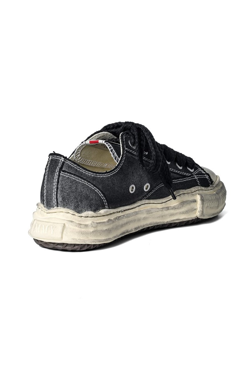 -PETERSON Low- Original sole canvas sneakers Black