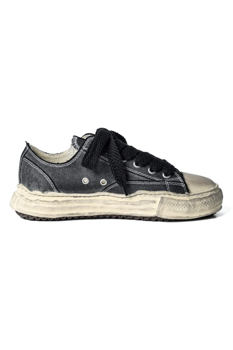 -PETERSON Low- Original sole canvas sneakers Black