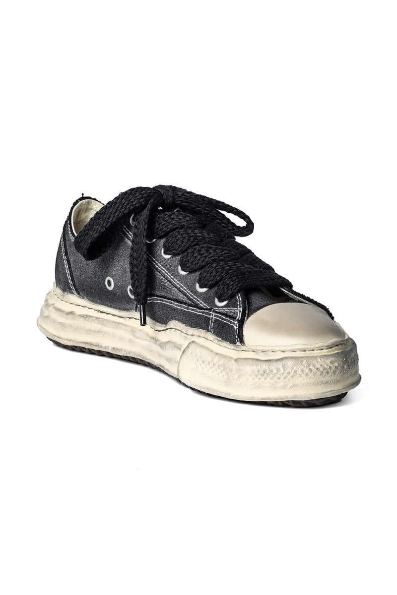 -PETERSON Low- Original sole canvas sneakers Black