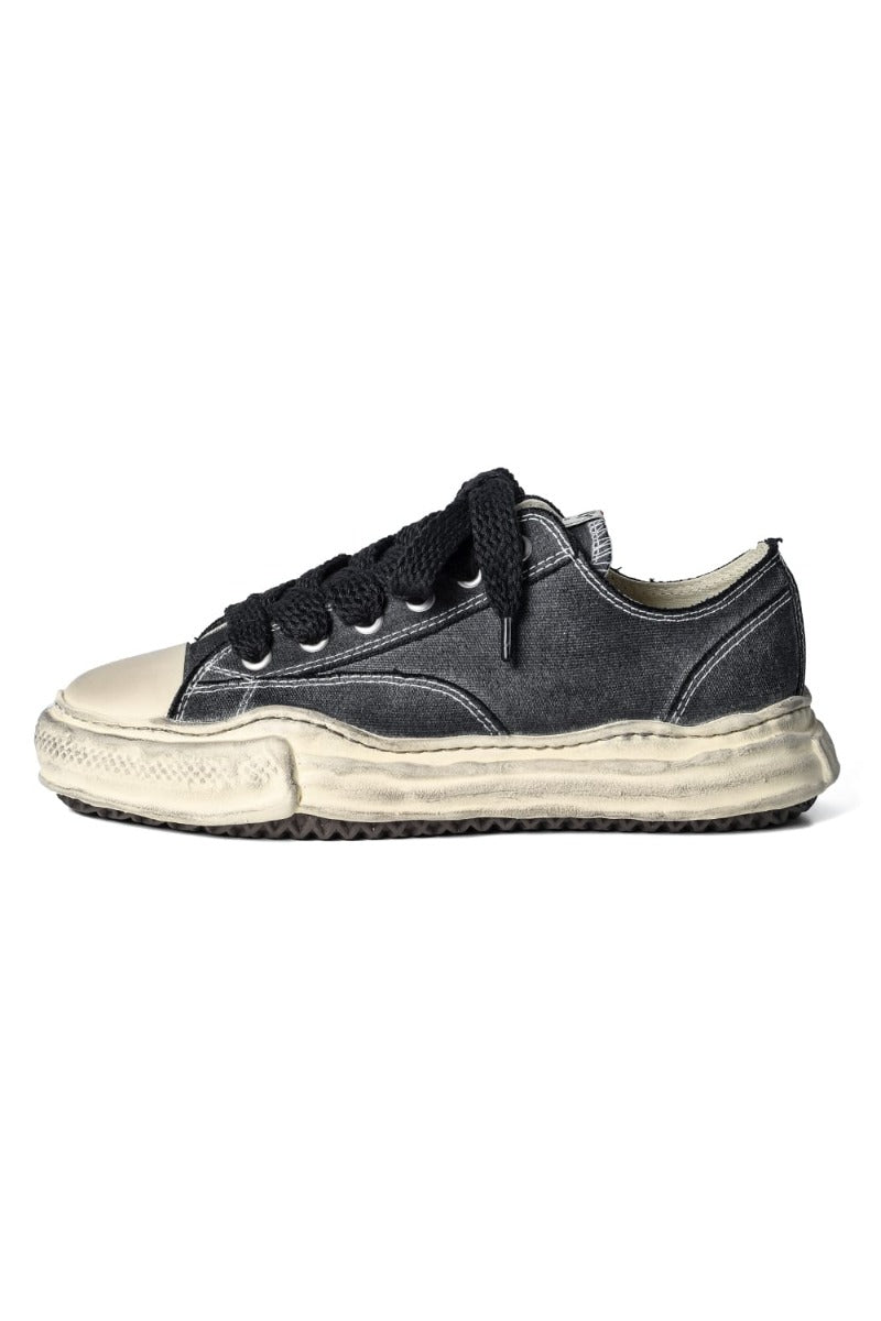 -PETERSON Low- Original sole canvas sneakers Black