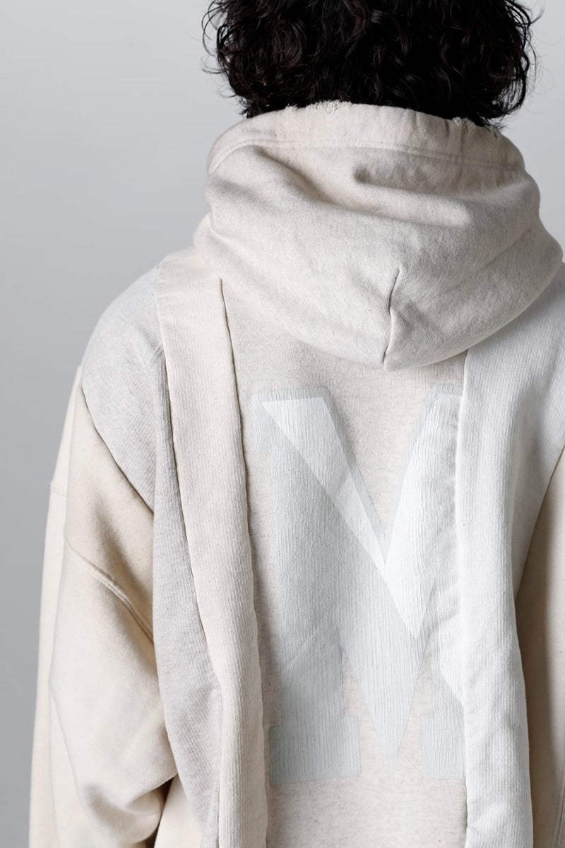 Vertical Switching Hoodie White