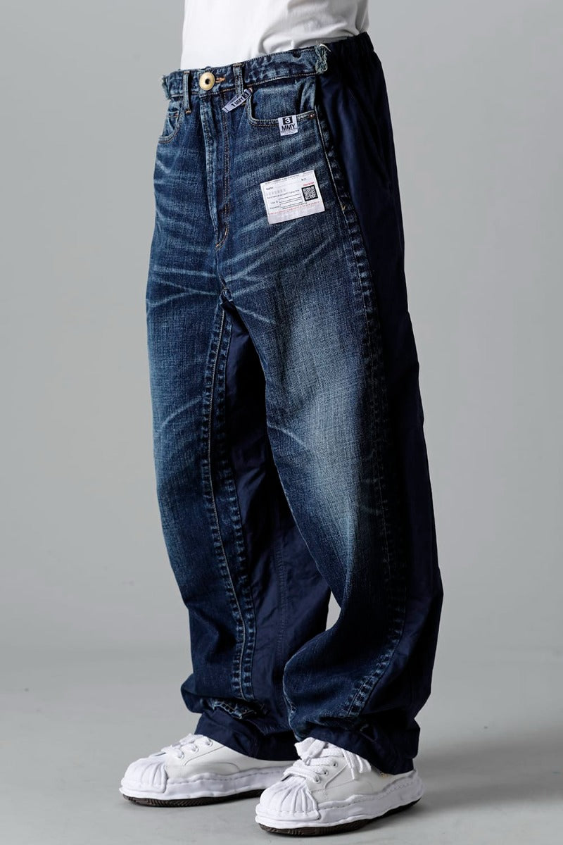 Embeded Denim Pants