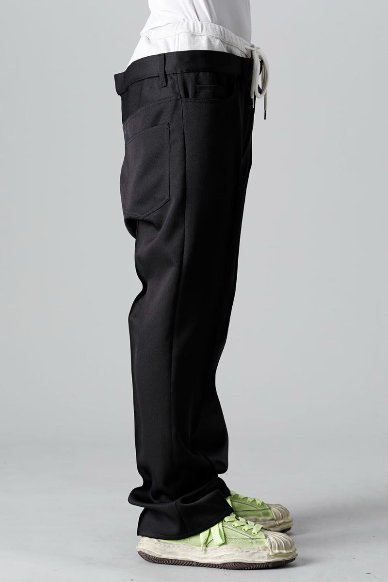 Double-waist Weatern Trousers