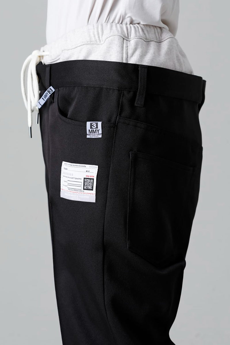 Double-waist Weatern Trousers