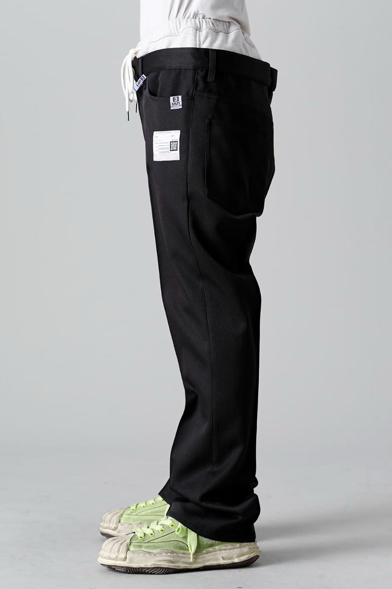 Double-waist Weatern Trousers