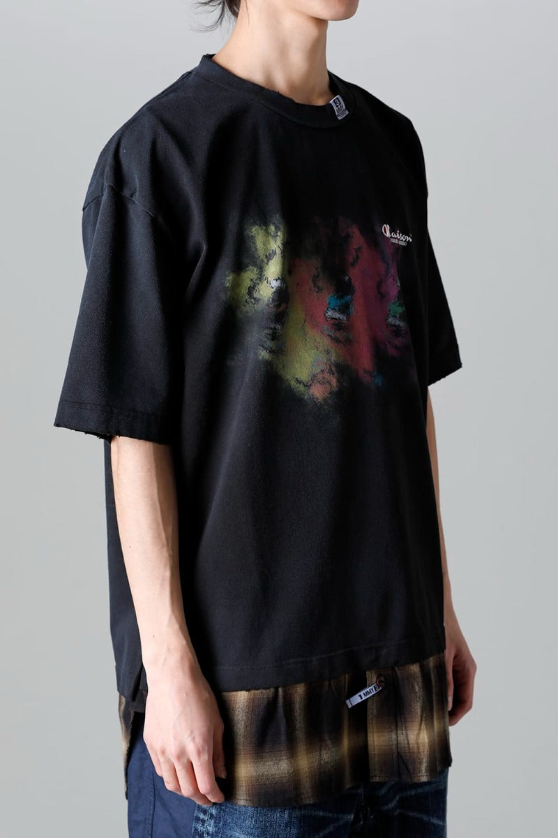 Shirt layered Tee