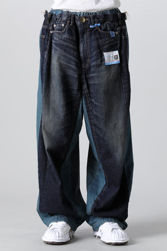 Embeded Denim Trousers