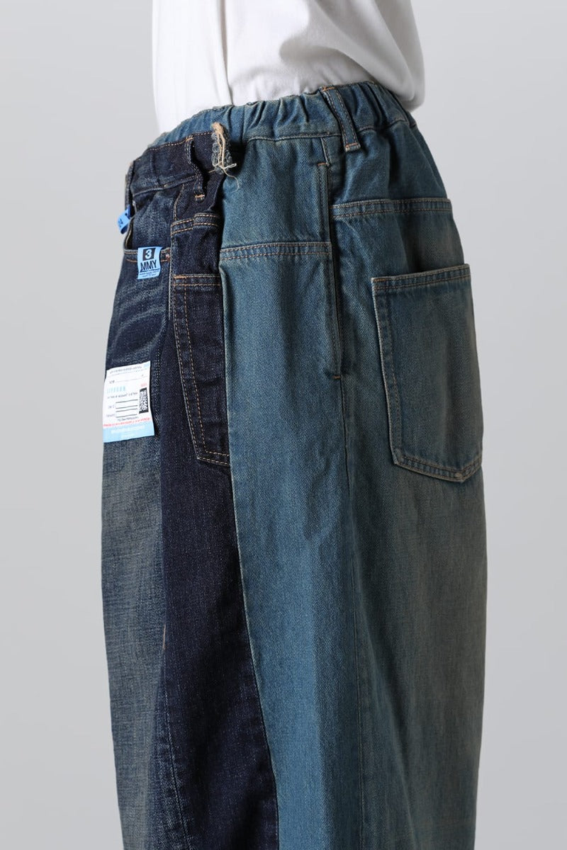 Embeded Denim Trousers