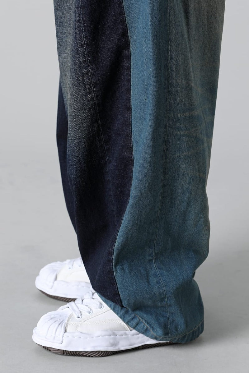 Embeded Denim Trousers