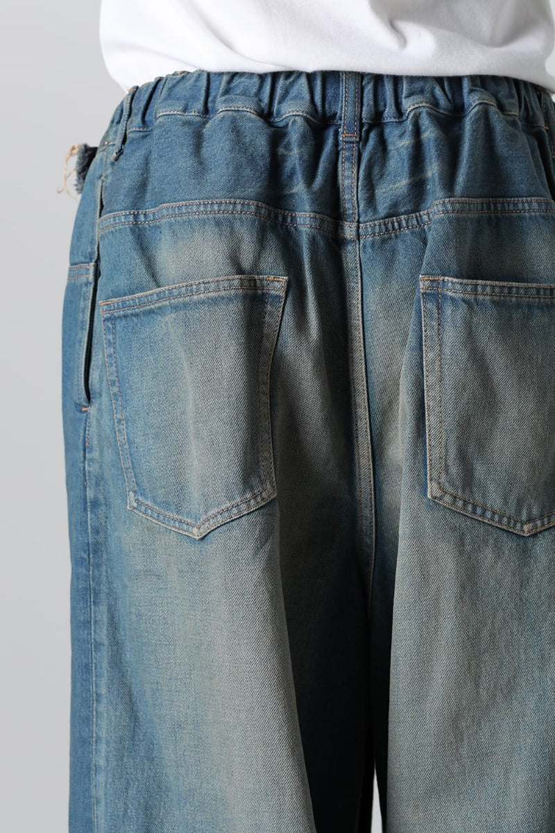Embeded Denim Trousers