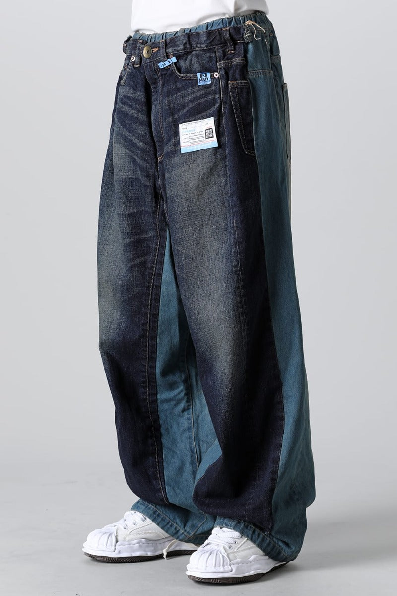 Embeded Denim Trousers
