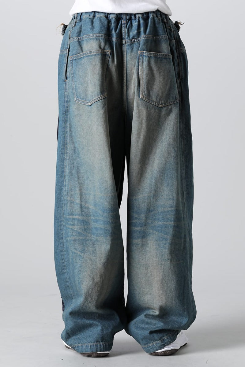 Embeded Denim Trousers