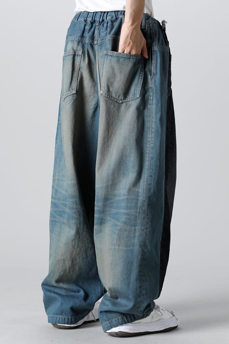 Embeded Denim Trousers