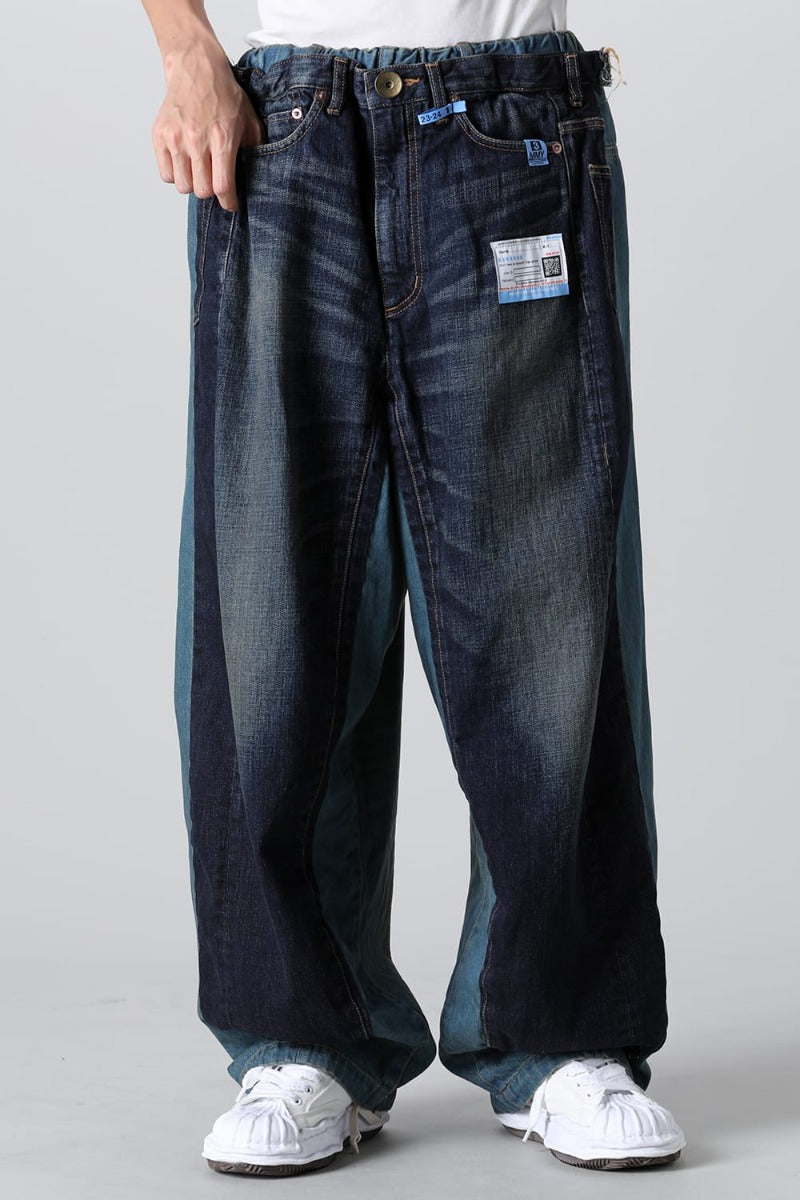 Embeded Denim Trousers