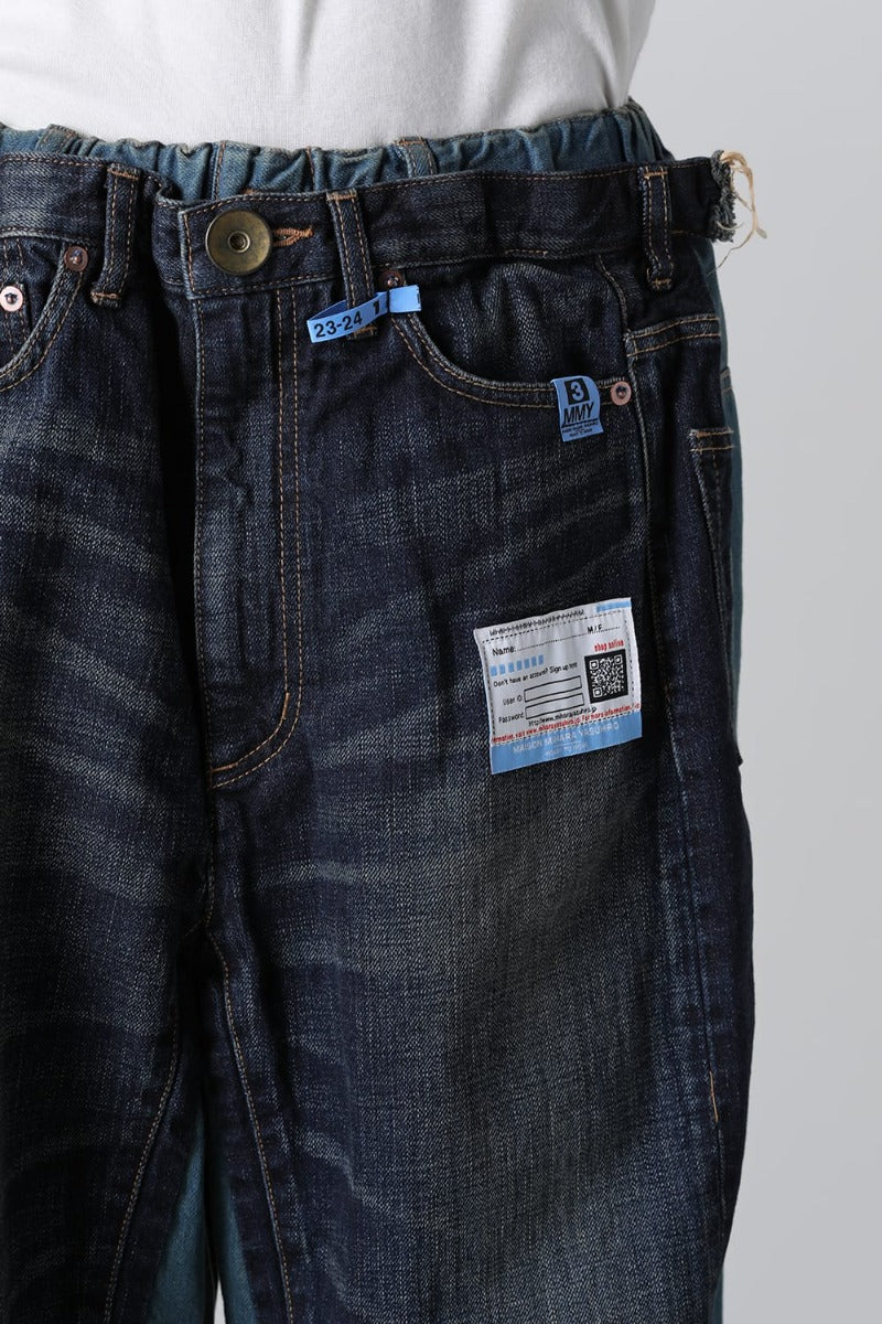 Embeded Denim Trousers