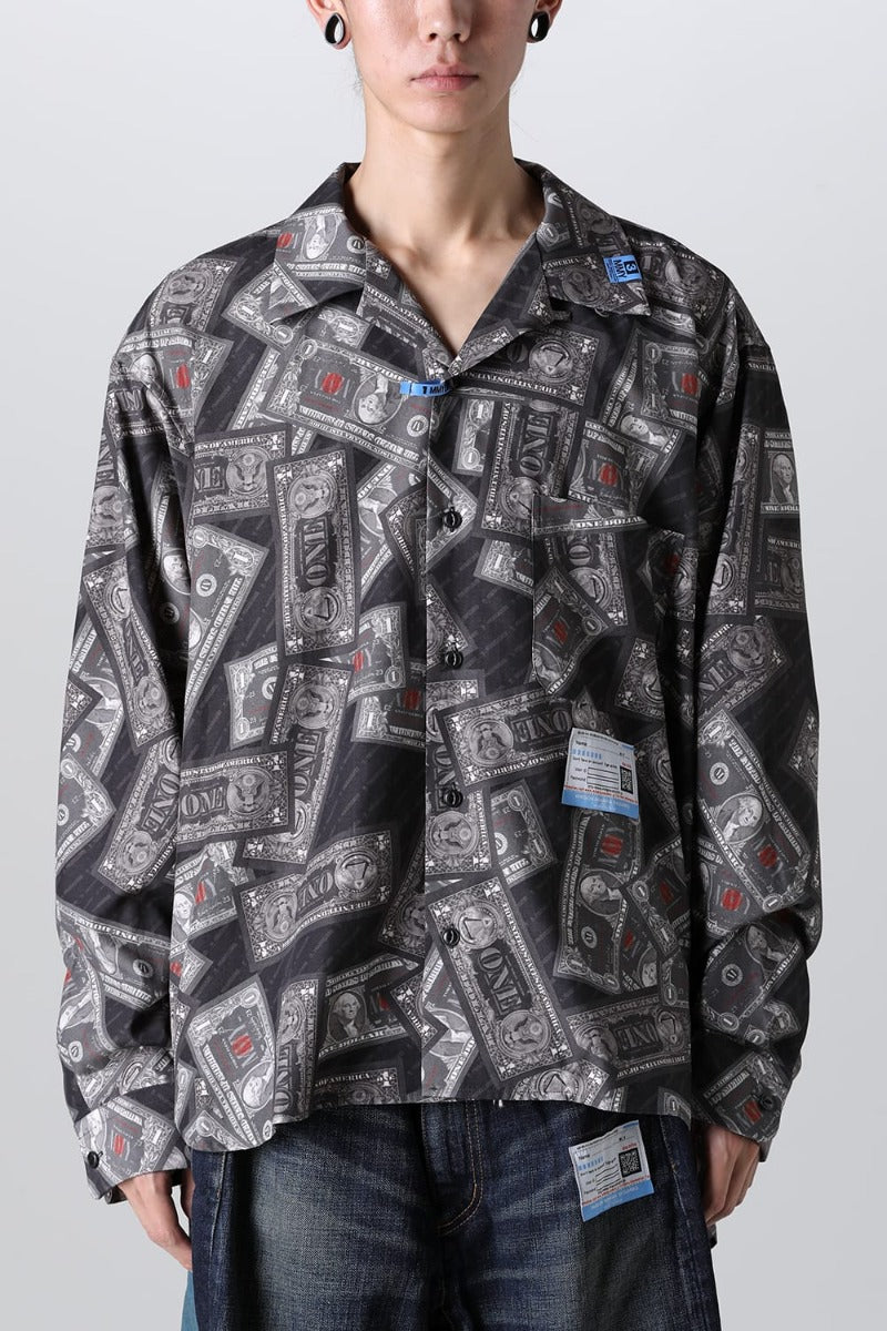 ドラービル プリンテッドシャツ