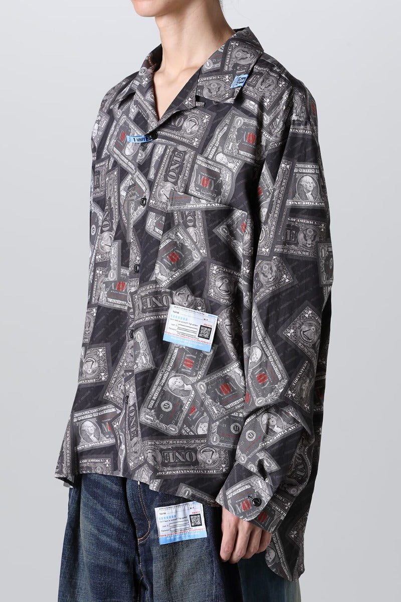 ドラービル プリンテッドシャツ