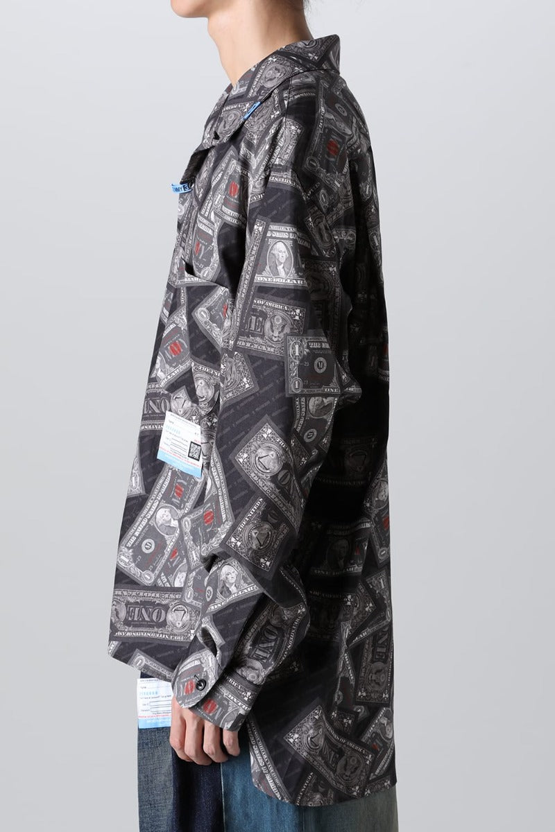 ドラービル プリンテッドシャツ