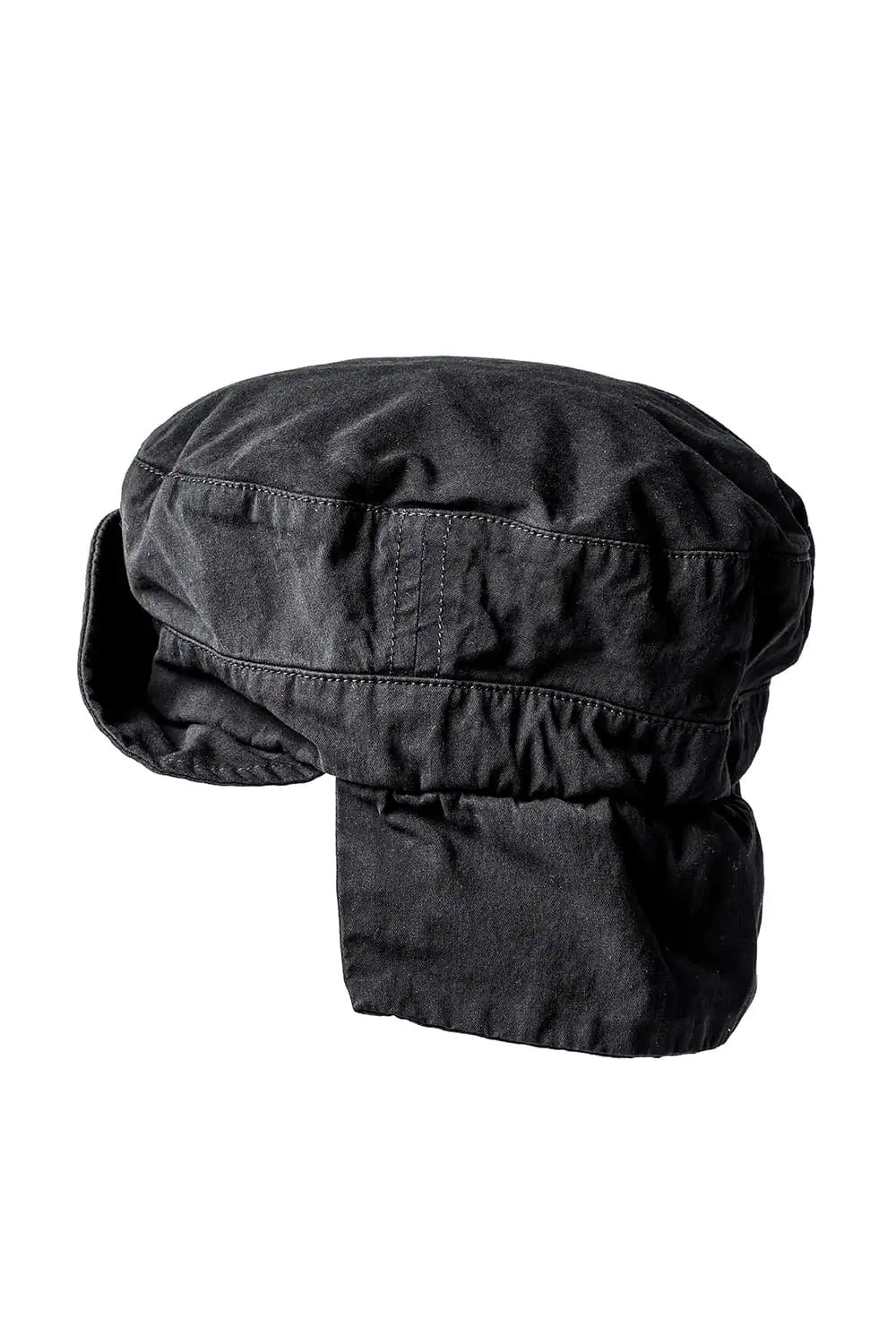 Dry Cotton Overdye Cap  Black
