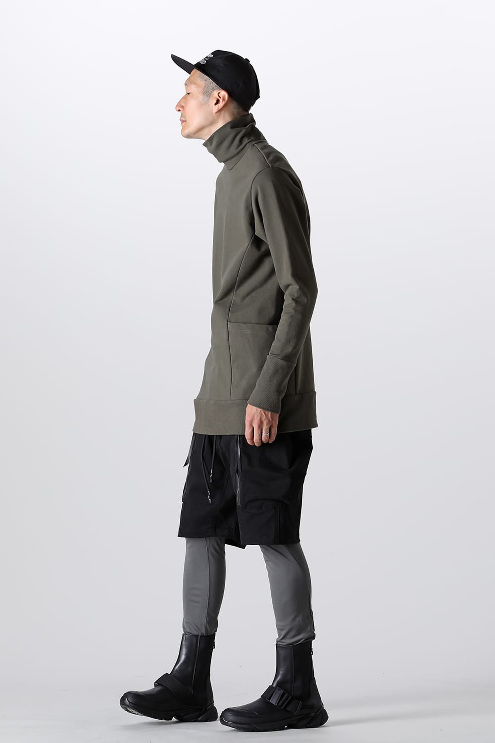 Side Pocket Jersey Khaki