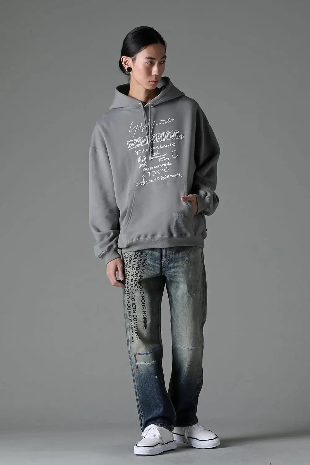 NEIGHBORHOOD x Yohji Yamamoto Denim Pants Indigo