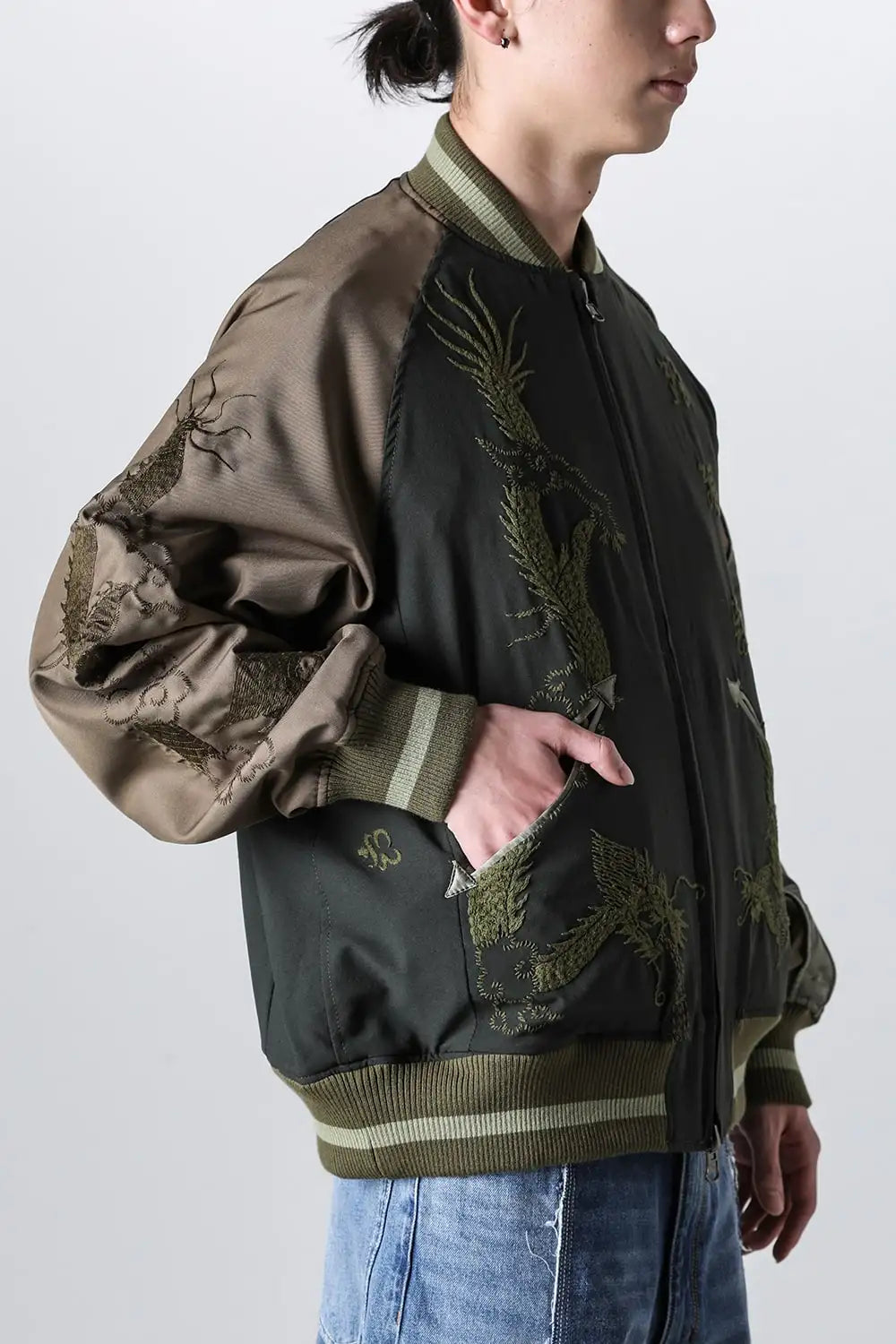 Nothing Reversible Souvenir Jacket Khaki