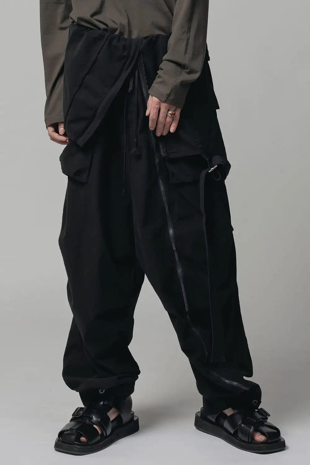 強撚ドライコットン オーバーオール