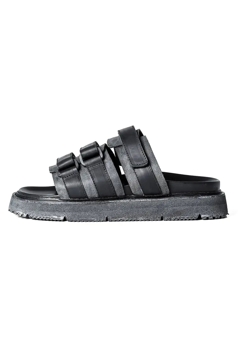 Sandals calf leather Black