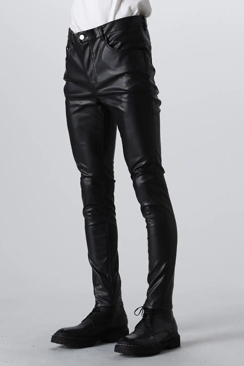 Washable Vegan Leather Leggings Pants