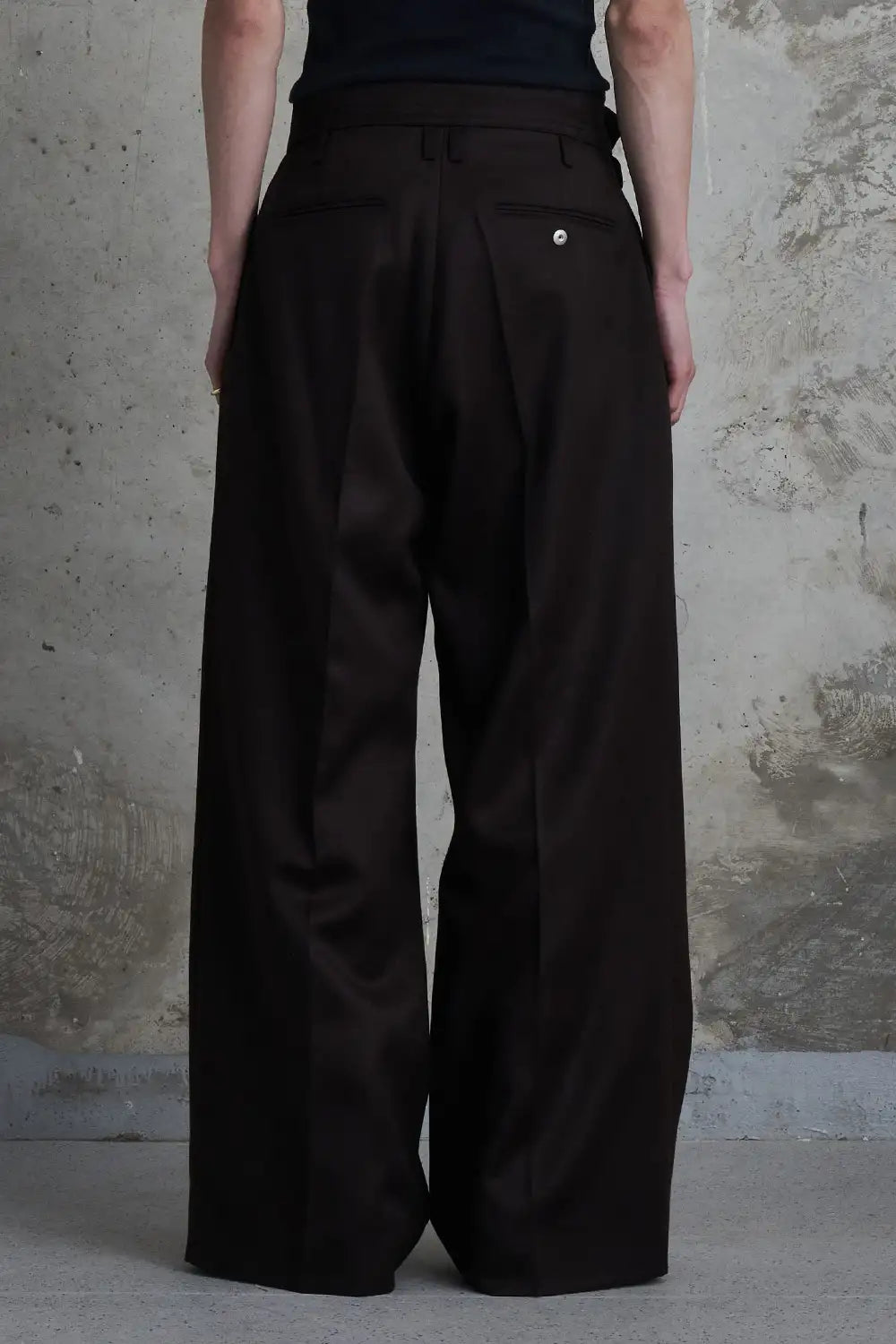 ライヒ プリーテッド トラウザーズ