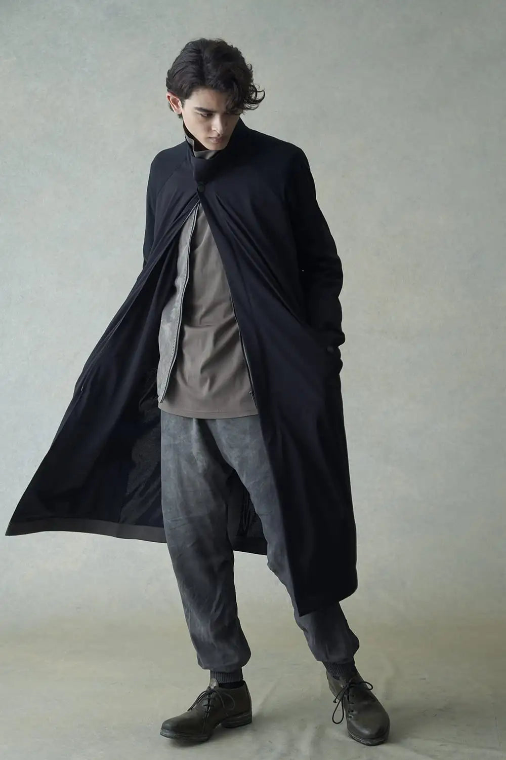 Jogger pants High twist viscose