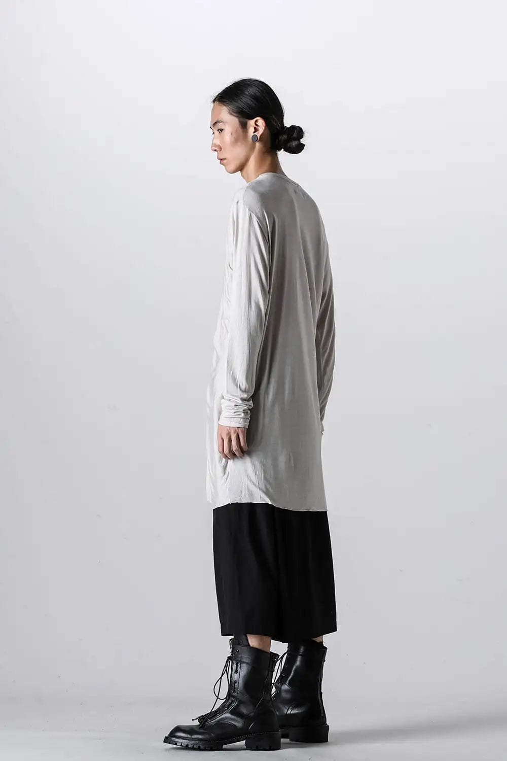 Rayon/Cotton Cloth Wide Pants