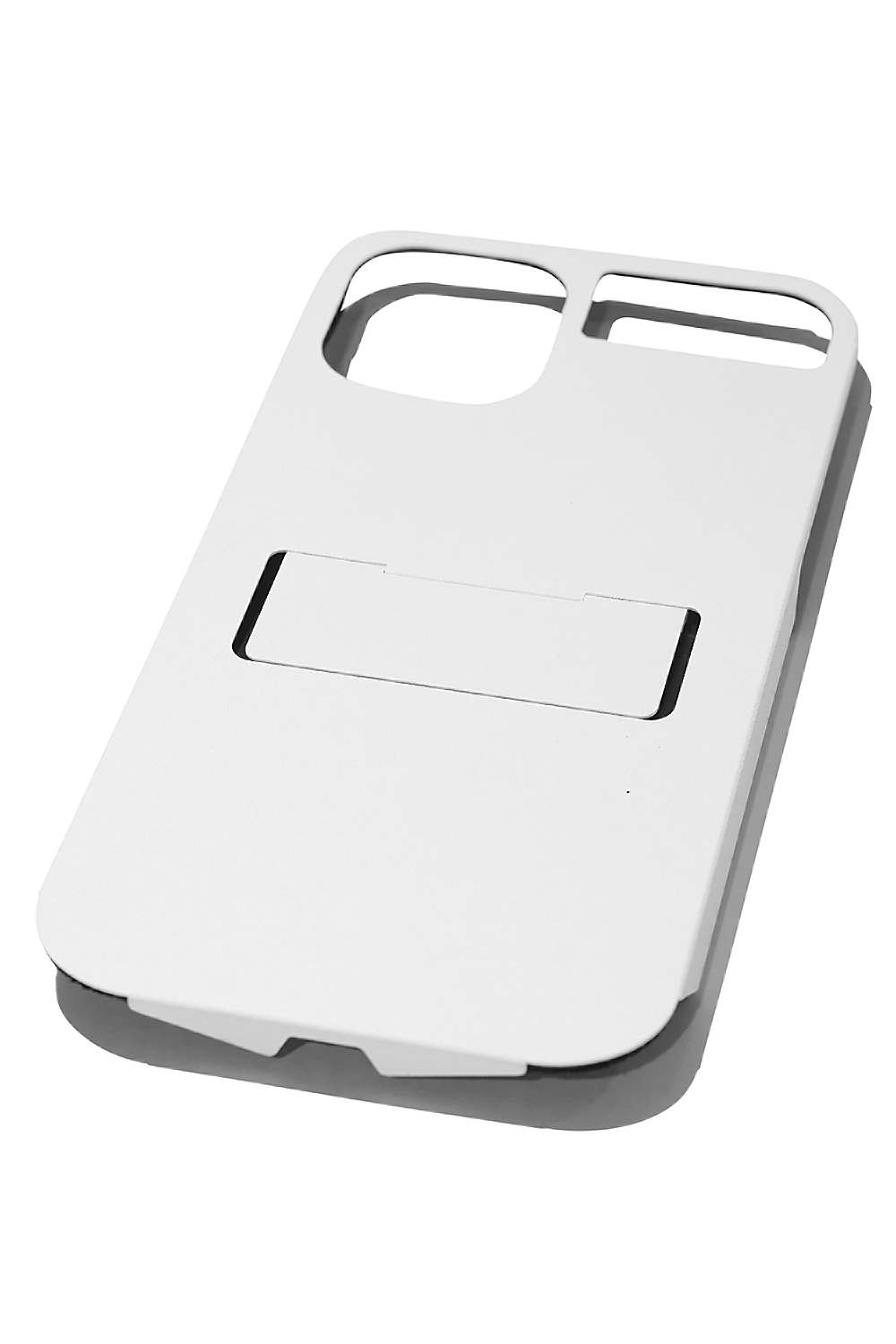 FLAP iPhone11pro Case Holder + Stand - WHITE POUDER COAT