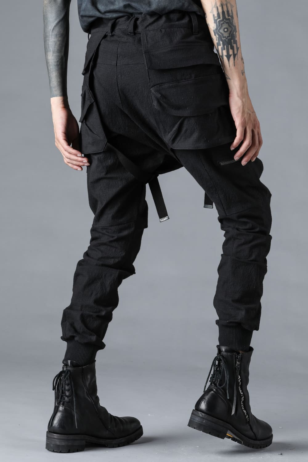 Cotton Stretch Ripstop Hanging Pocket Slim Jogger Pants