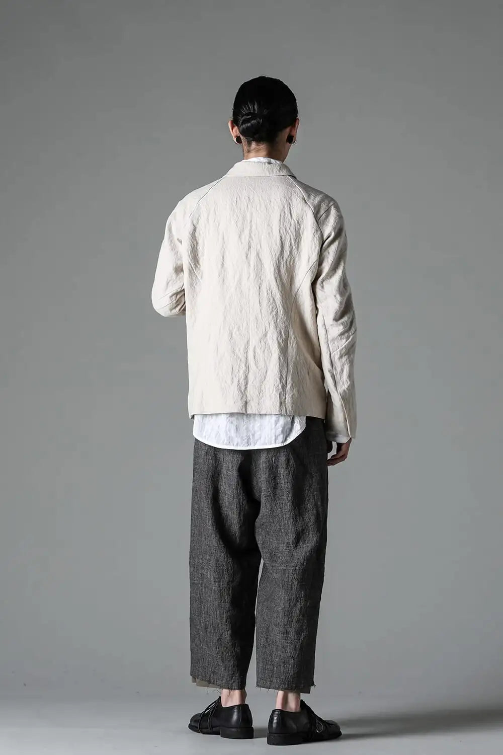 ジャケット カナパコットンメタルシュリンク