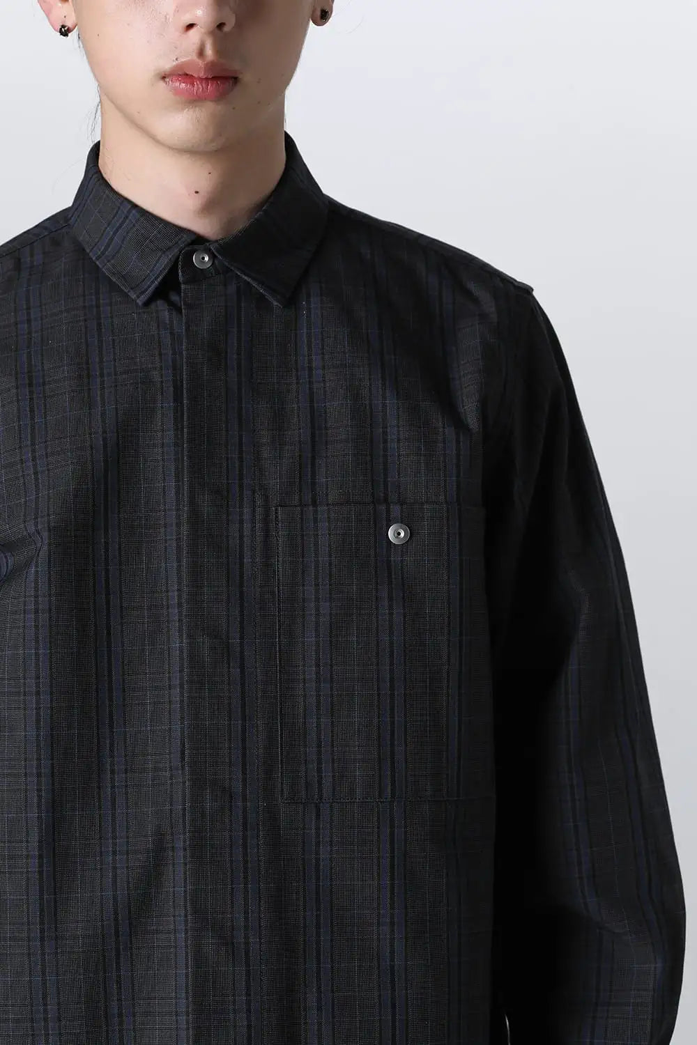 シャツブルゾン テクノタータンチェック