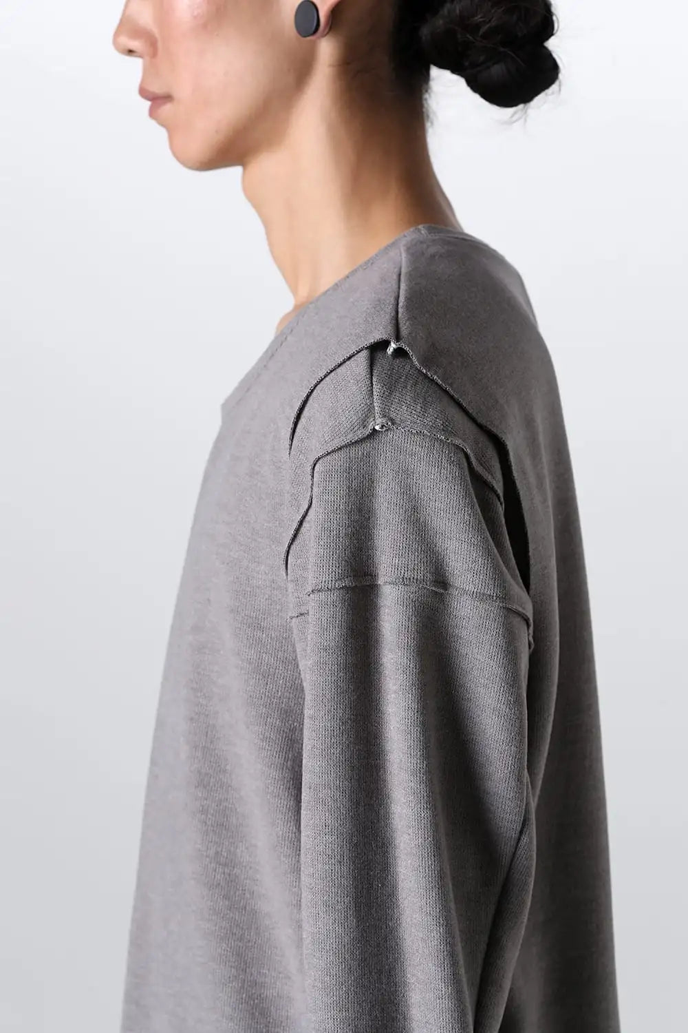 Separated Knit (Vest & 2 Shoulder L/S) L.Gray