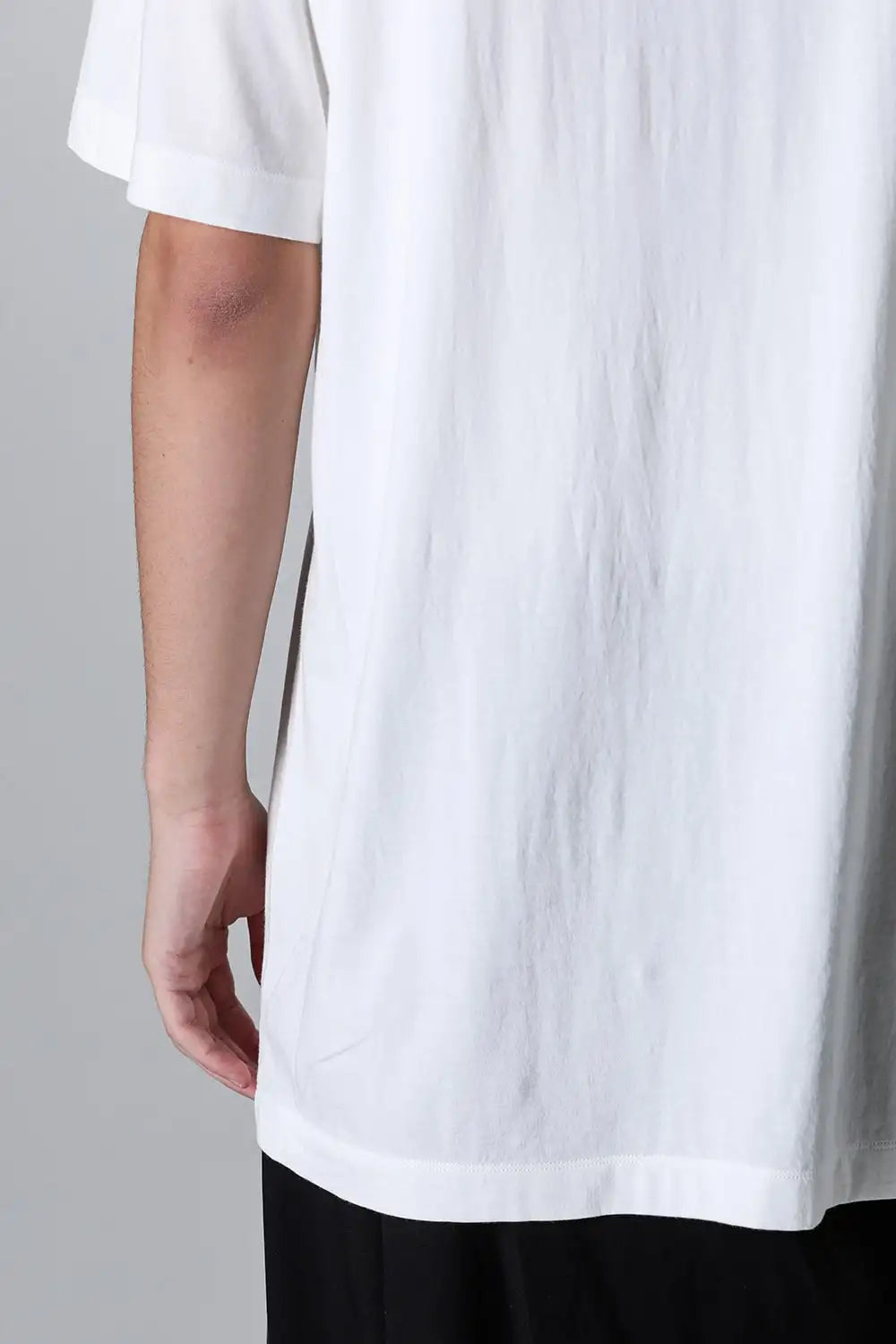 Cotton/Modal Jersey Regular T-shirt Off White