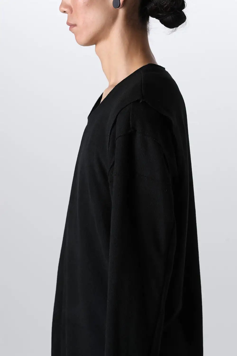 Separated Knit (Vest & 2 Shoulder L/S) Black