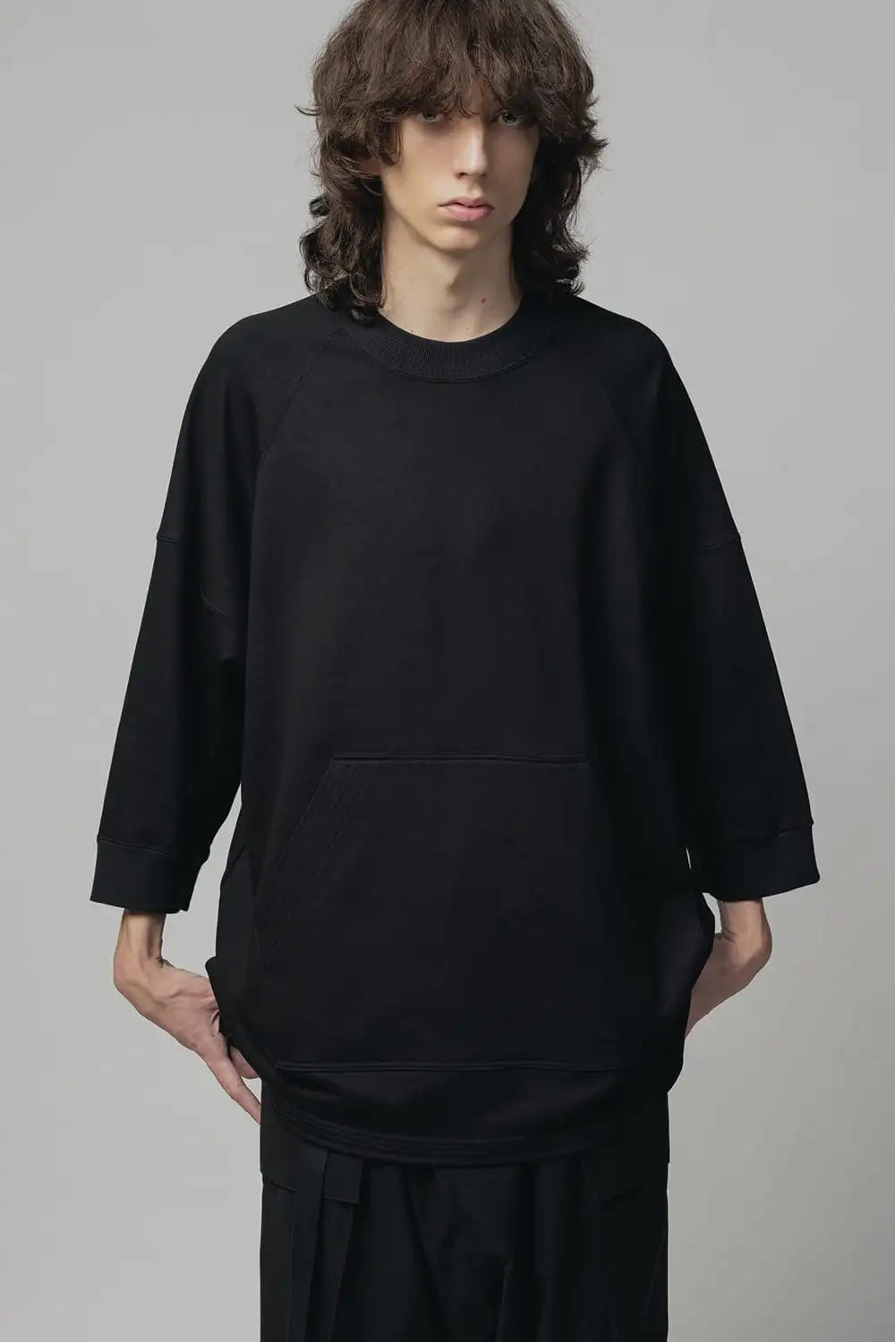 Sweat Pullover Shirt Black