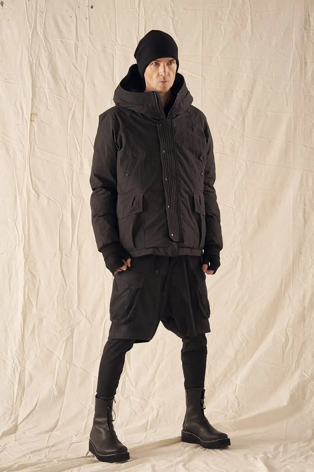 ダウンジャケット シンク コットン / ナイロン