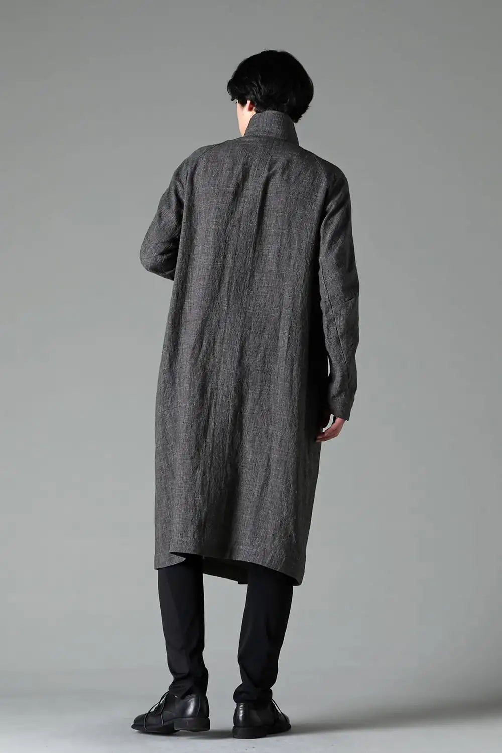 Coat linen / glen check