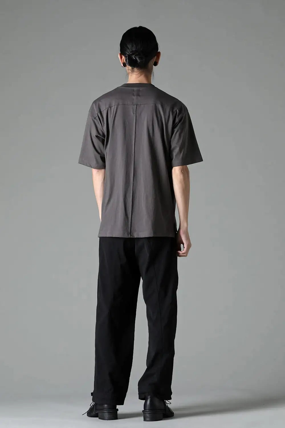 Cotton Jersey Pocket T-shirt  Gray