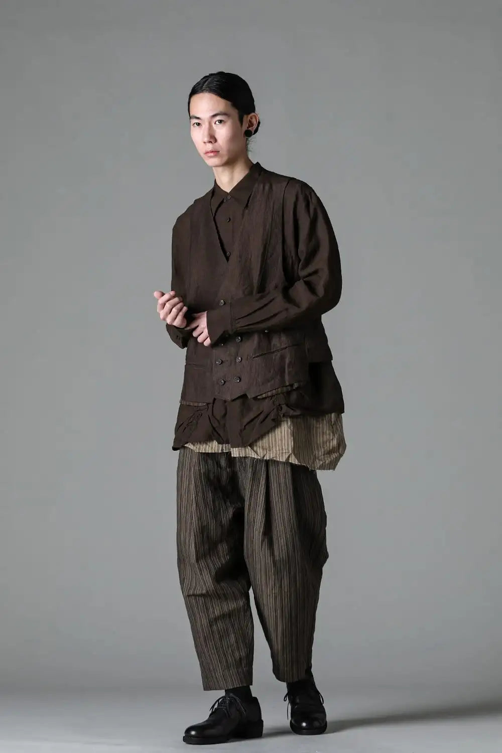 PatchWork Double Breasted Waist Coat