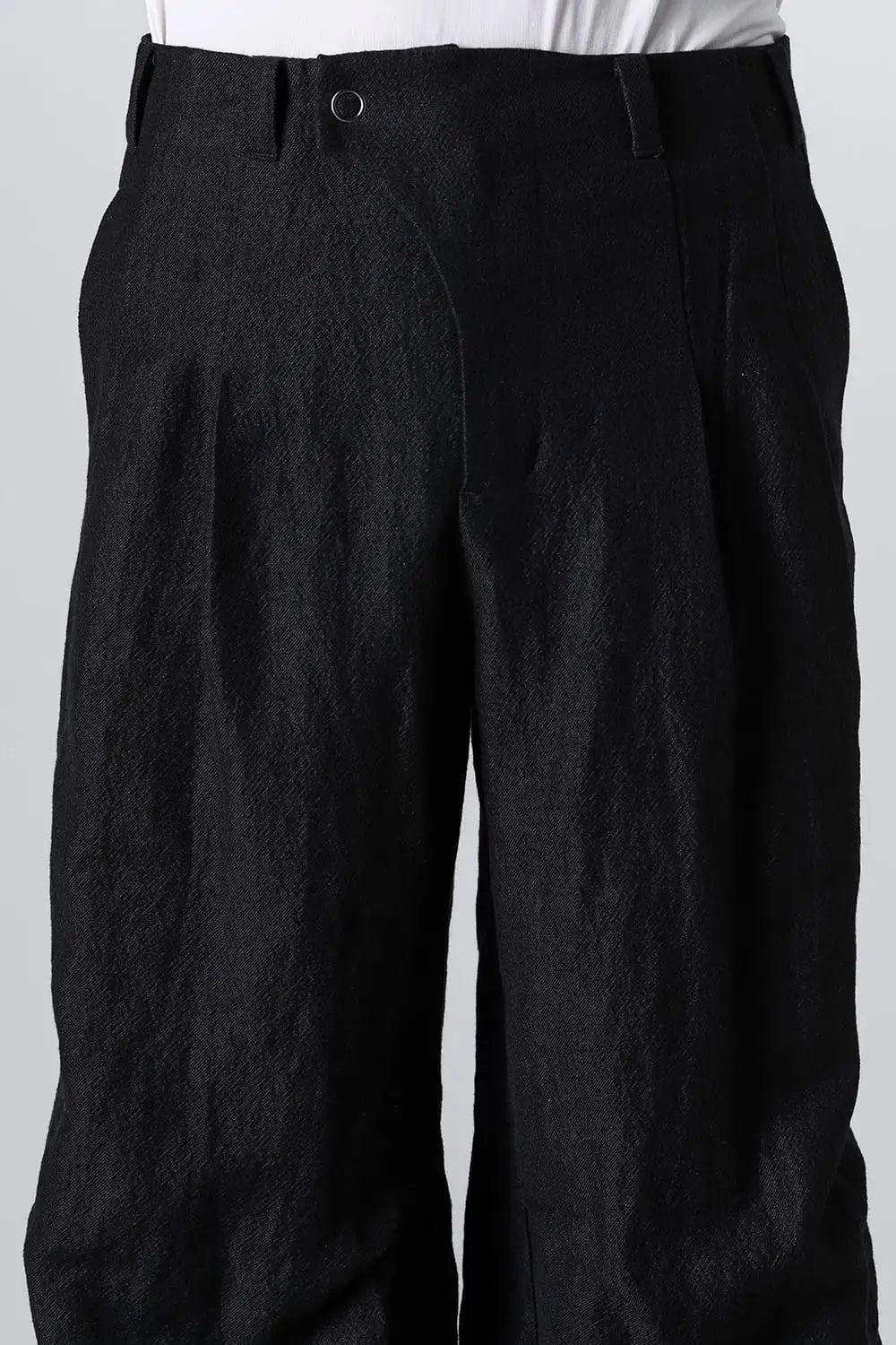 Baggy pants wool / linen